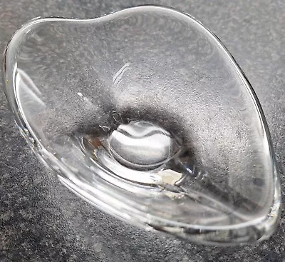 Buy Daum France Clear Glass Mini Dish (Excellent Condition) 14cm X 5cm • 9.99£