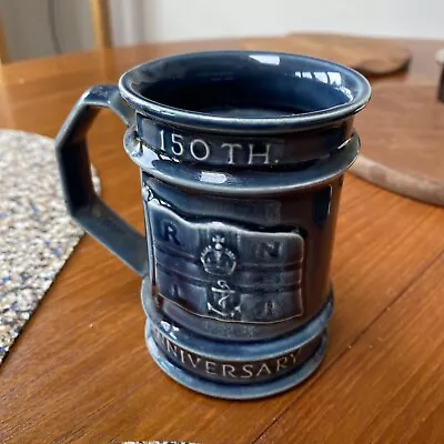 Buy Holland Pottery RNLI 150th Anniversary Mug Blue Made In England • 10£