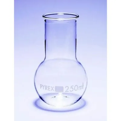 Buy Pyrex 250ml Borosilicate Glass Round Flask Round Bottom • 6.99£