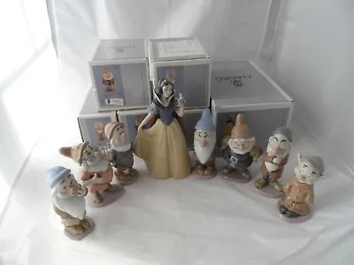 Buy Lladro Snow White And The Seven Dwarfs In Perfect Condition Owned Since New • 1,675£
