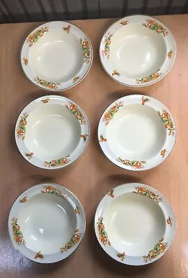 Buy 6 X Barratts Of Staffordshire Bowls (16cm / 6.3in) • 8.99£