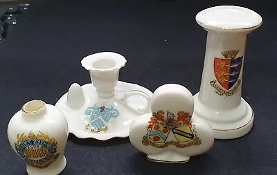 Buy 4 Pieces Mixed Crested Ware China  • 4£