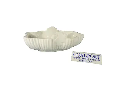 Buy Vintage Coalport Countryware Pattern White Bone China Corinthian Shape Dish • 12£