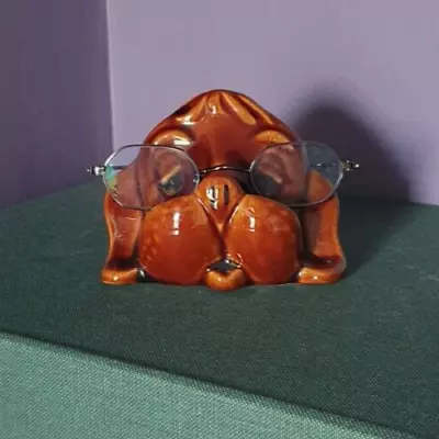 Buy Vintage Dog Head Novelty Eyeglasses Holder Denmead Pottery • 7.99£