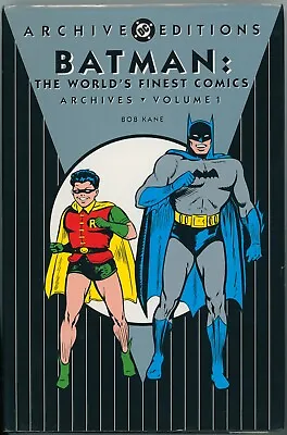 Buy BATMAN: THE WORLD'S FINEST COMICS - ARCHIVES, VOLUME 1 By Bob Kane - Hardcover • 23.94£