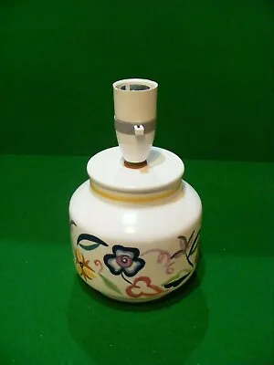 Buy A Vintage Poole Pottery Hand Painted Table Lamp Base • 45£