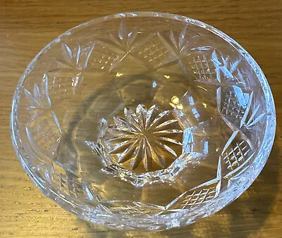 Buy Vintage Small Glass Bowl  Unbranded Decorative Patterned Tableware 9.8x3cm 1960s • 0.99£