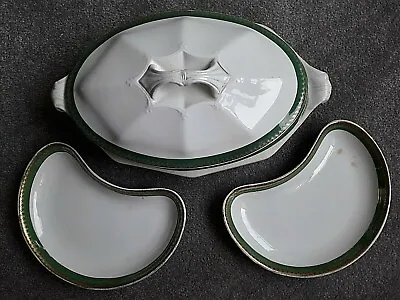 Buy Booths Silicon China - England - Or Repousse - Green Patterned Items • 12£