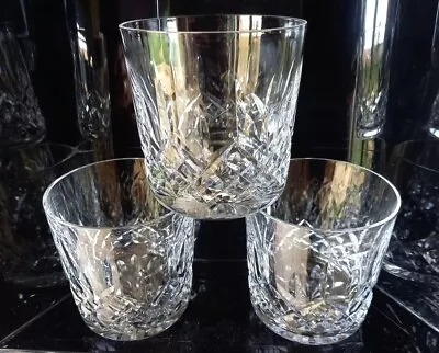 Buy Vintage Set 5 WATERFORD Lismore Old Fashioned Irish Crystal Cut Tumbler Glasses  • 75£