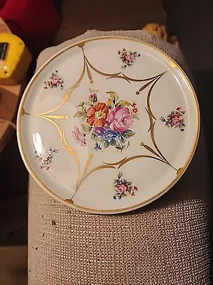 Buy Limoges France Hand Painted Bone China Plate 6.5” • 28.56£