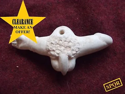 Buy Roman Pottery Hanging Phallic Ornament, Fertility Prosperity & Luck Replica • 15£