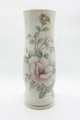 Buy Vintage 1970s Melba Ware Staffordshire Vase Floral Rose Decoration 25.5cm Tall • 6.49£