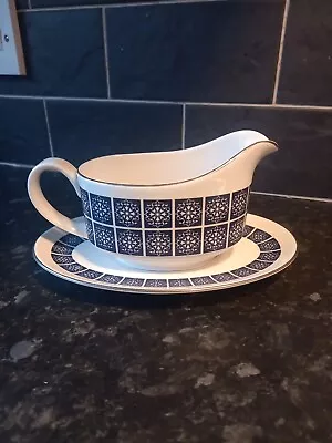 Buy Royal Doulton Medallion Gravy Boat And Under Plate • 9.99£