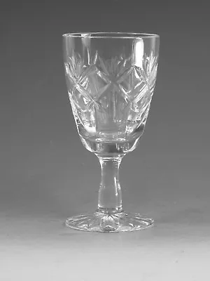 Buy Royal DOULTON Crystal - PRINCE CHARLES Cut - Sherry Glass / Glasses - 4 1/8  1st • 14.99£