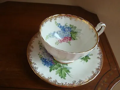 Buy Vintage? Aynsley Tea Cup And Saucer England Bone China • 24.01£