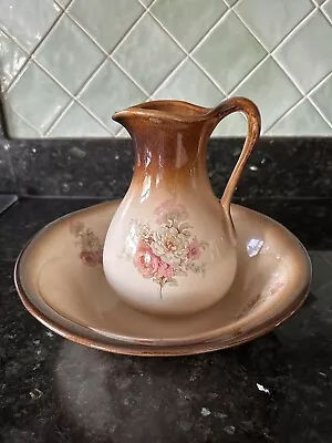 Buy Antique Washbowl And Pitcher By  Ironstone Pottery • 125£