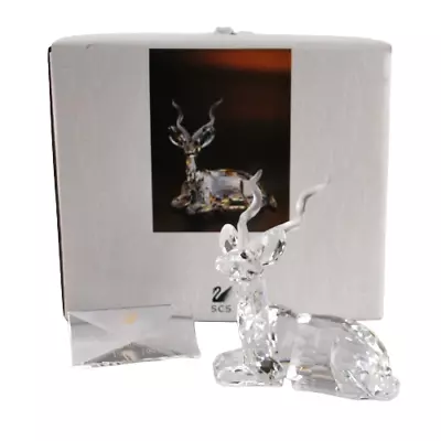 Buy Swarovski Crystal Kudu 'Inspiration Africa' Annual Edition 175703 With Plaque • 120£