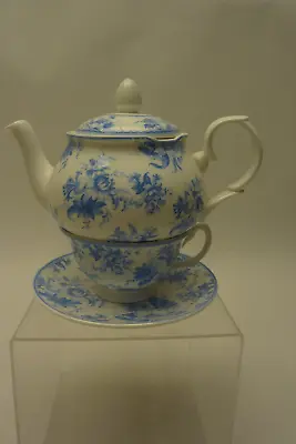 Buy Whittard Of Chelsea Bone China Teapot, Cup And Saucer Set • 19.99£