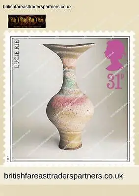 Buy VINTAGE 1987 STUDIO POTTERY LUCIE RIE Post Office Picture Card Series POSTCARD • 4.99£