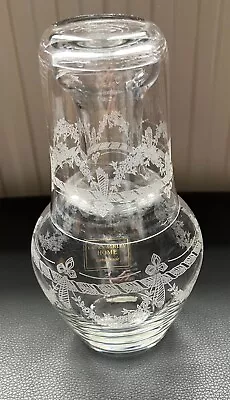 Buy Laura Ashley Etched Bedside Water Carafe And Glass • 15£