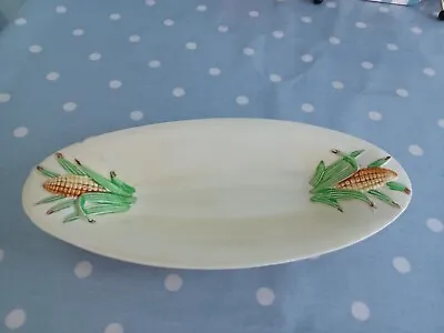 Buy Clarice Cliff By Newport Pottery Corn On The Cob Dish/plate • 12.50£