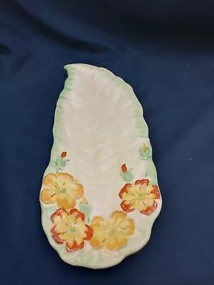 Buy Kensington Pottery Leaf Shaped Serving Dish In Beautiful Condition • 14.99£