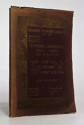Buy Primitive Methodist Church Tunstall Conference & Mow Cop Camp Meeting, June 1910 • 48£