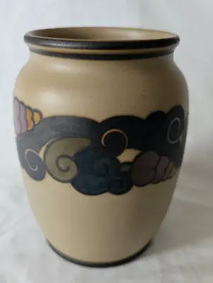 Buy L Hjorth Danish Studio Pottery Vase (d), Art Deco Period • 60£