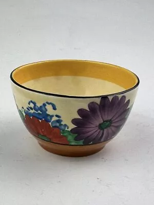 Buy Clarice Cliff GAYDAY Pattern Tankard Shape Sugar Bowl. Circa 1932. Art Deco. • 145£