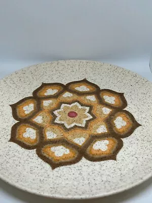 Buy Royal Worcester Palissy Kalabar Speckled Display Orange Plate Dish 23.5cm#LH • 2.99£
