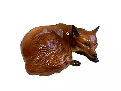 Buy Beswick Fox Laying Model Number 1017 Excellent Condition • 40£
