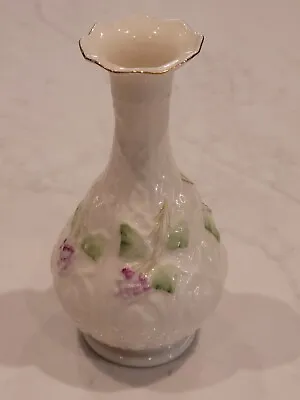 Buy Belleek  Grapes / Lilacs  Vase • 9.58£
