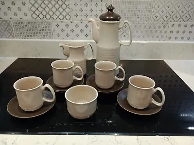 Buy Price & Kensington 1960's OSLO SET Coffee Pot, 4 Cups 6 Saucers Jug Sugar Bowl • 19.99£