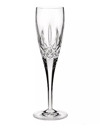 Buy Waterford Crystal Lismore Champagne Flute Etched Patterns Art Nouveau • 82.54£