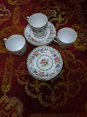 Buy Vintage Royal Grafton MALVERN  Tea Cup & Saucers & Plates - Fine Bone China • 15£