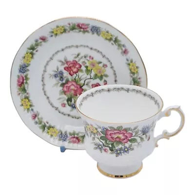 Buy Elizabethan Tamarin Fine Bone China Tea Cup And Saucer England • 3.45£