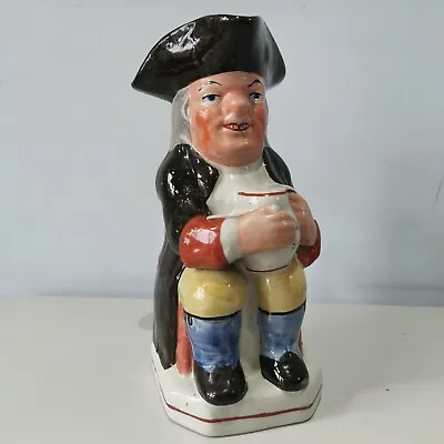Buy Antique Victorian Pottery Toby Jug Staffordshire? Hand Painted • 26.50£