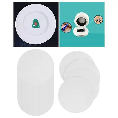 Buy 100 Pieces Microwave Kiln Glass Fusing Paper Ceramic Fiber Paper Round Pottery • 10.54£