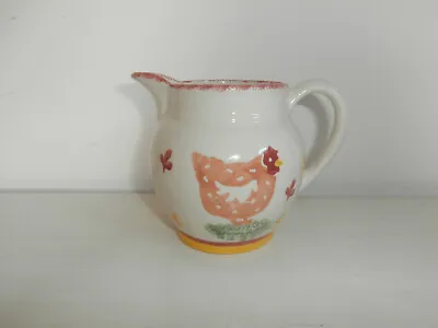 Buy Laura Ashley Chickens Hens Patterned Hand Decorated Porcelain Milk / Cream Jug  • 24.95£