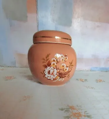 Buy Vintage Sadler Wild Wood Ginger Jar With Lid • 10.10£
