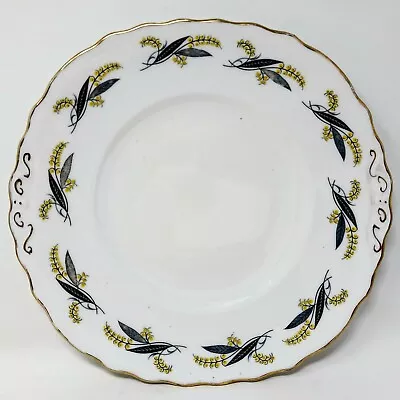 Buy English Royal Vale Bone China Serving Sandwich Plate Cake Snack Bordered Floral • 7.50£