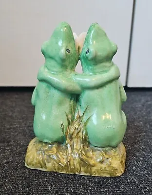 Buy Vintage Ceramic Pottery Of Singing Frogs Vase Bud Vase Ornament  • 30£
