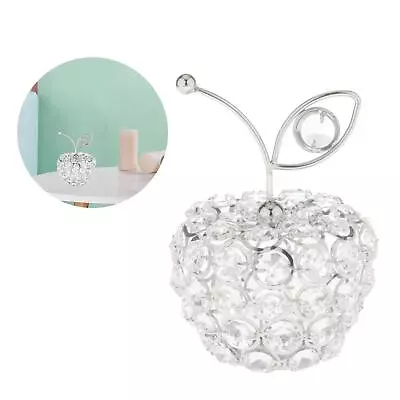Buy Modern Crystal Fruit Ornaments Figurine Centerpiece Decor Collectibles • 11.78£