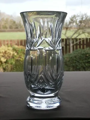 Buy Lovely Irish  Tyrone Crystal Vase -  Stamped  - Ex Cond • 11.99£