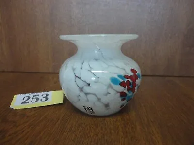 Buy Attractive Mdina Art Glass Vase / Signed & Sticker In Place • 4.95£