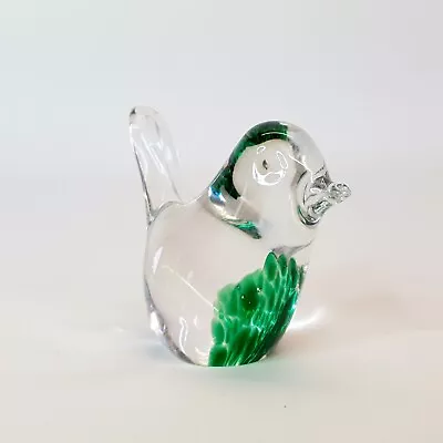 Buy Paul Miller Langham Glass Bird Green Paperweight Figurine Art Glass Hand Blown • 29.99£