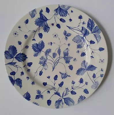 Buy Royal Stafford Fine Earthenware 11” Dinner Plate, Blue Alpine Strawberry  • 14.23£