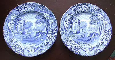 Buy Spode Blue Itailian Saucer Or Side Plate X 2 16cm  • 2.75£