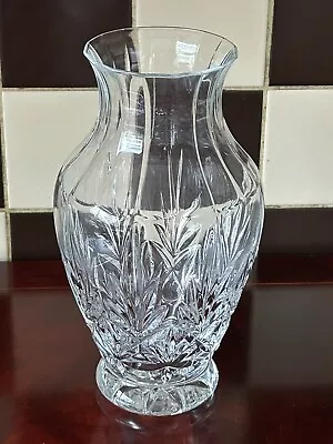 Buy Vintage Cut Crystal Glass Large Vase  • 7.99£