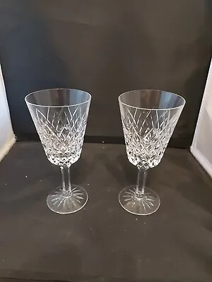 Buy Tyrone Crystal~ Sperrins ~White Wine Glasses X 2 ~Signed, 6 1/2  Tall • 24.99£